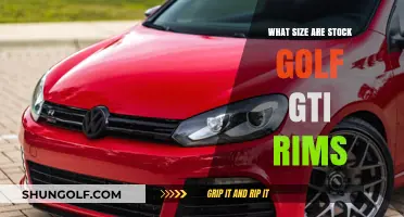 Stock Golf GTI Rim Sizes: A Comprehensive Guide for Enthusiasts