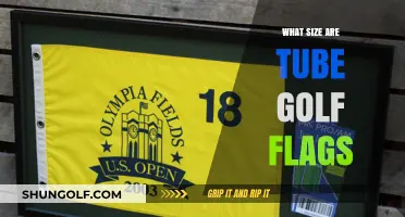 Golf Tube Flags: Standard Sizes and Specifications