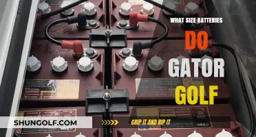 Golf Cart Battery Sizes: Understanding Gator Golf's Power Source