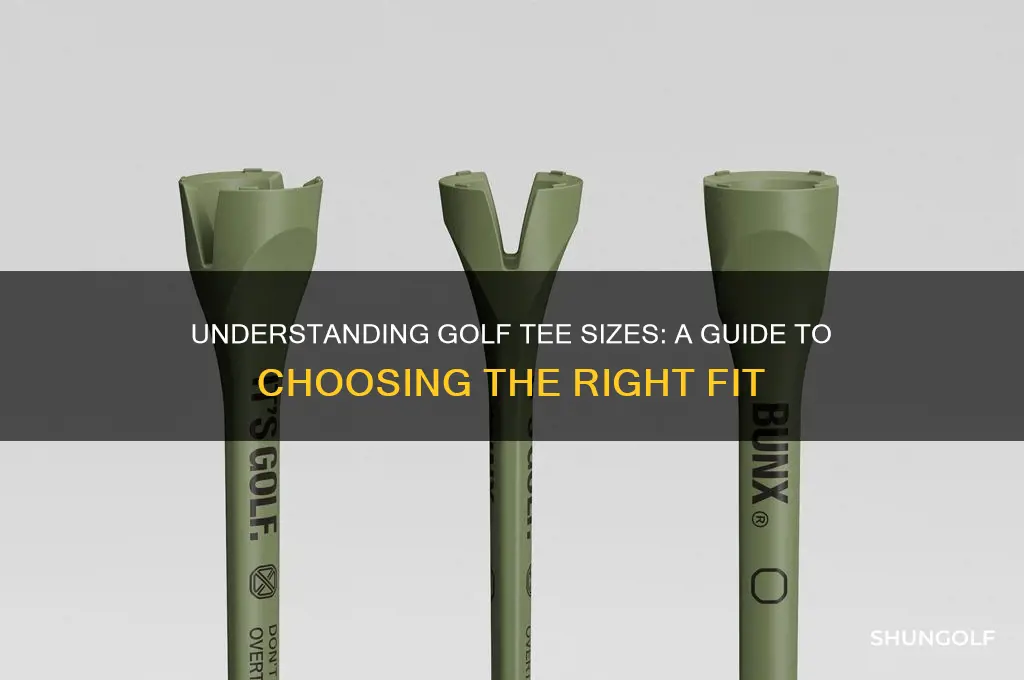 what size do golf tees come in
