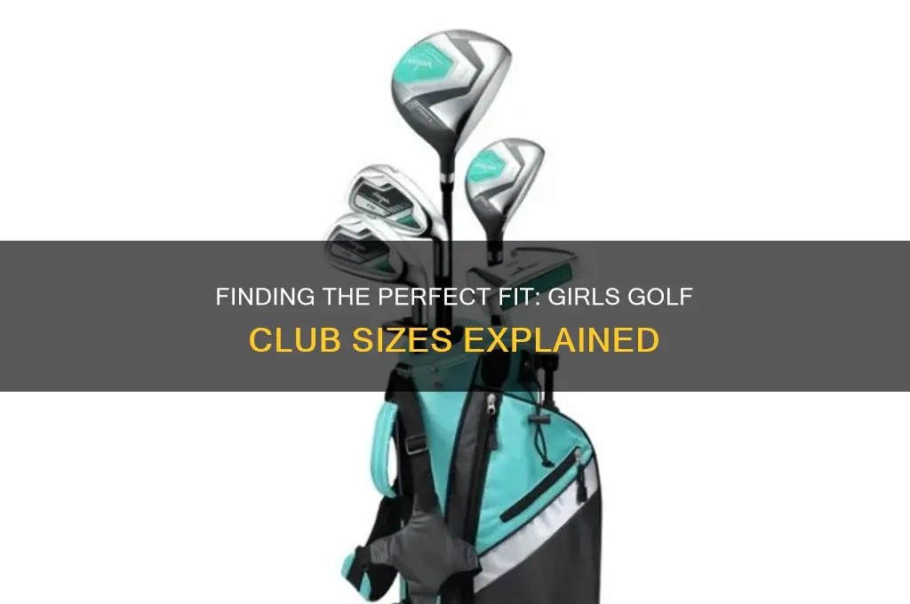 what size does girls golf club fit