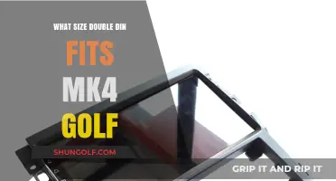 Perfect Double DIN Size for Your MK4 Golf: A Comprehensive Guide