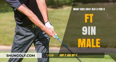 Choosing the Right Golf Club Size for a 5'9" Male