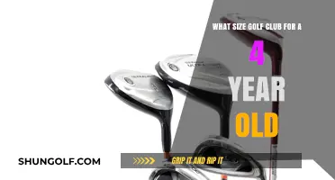 Choosing the Right Golf Club Size for Your 4-Year-Old Beginner
