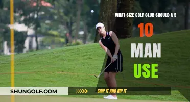 Choosing the Right Golf Club Size for a 5'10" Man