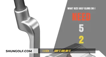 Choosing the Right Golf Clubs: Size Guide for 5'2" Players