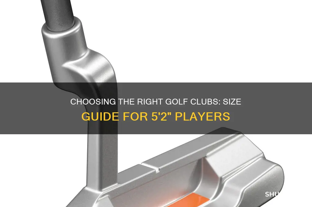 what size golf clubs do i need 5 2