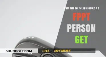 Choosing the Right Golf Clubs for a 5-Foot Person