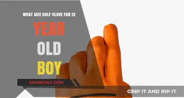 Finding the Perfect Golf Glove Size for Your 12-Year-Old Boy
