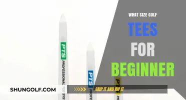 Golf Tees: Choosing the Right Size When Starting Out