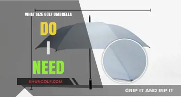 Choosing the Perfect Golf Umbrella Size for Maximum Coverage and Comfort