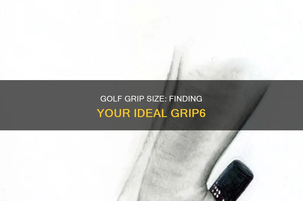 what size grip6 for golf