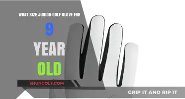 Choosing the Perfect Junior Golf Glove Size for 9-Year-Olds