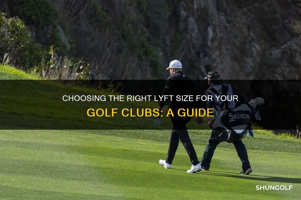 what size lyft for golf clubs