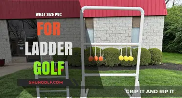 Ladder Golf PVC Pipe Size Guide
