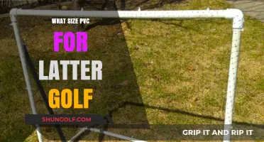 Golf Net: Choosing the Right PVC Pipe Size