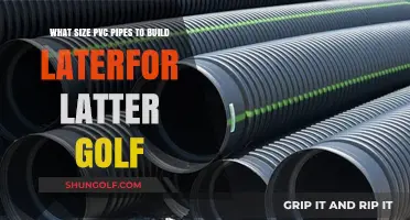 Choosing the Right PVC Pipe Size for DIY Golf Ball Retrieval