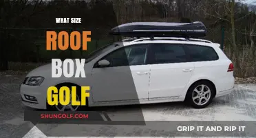 Golf Roof Box: Choosing the Right Size