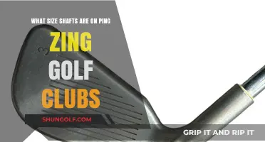 Ping Zing Golf Clubs: Understanding Shaft Sizes and Specifications