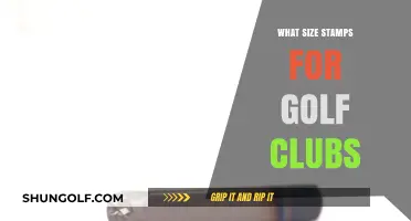 Choosing the Right Stamp Size for Your Golf Clubs: A Guide