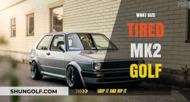 Golf MK2 Tire Sizes: What's the Best Fit?