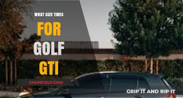 Golf GTI Tire Sizes: A Comprehensive Guide