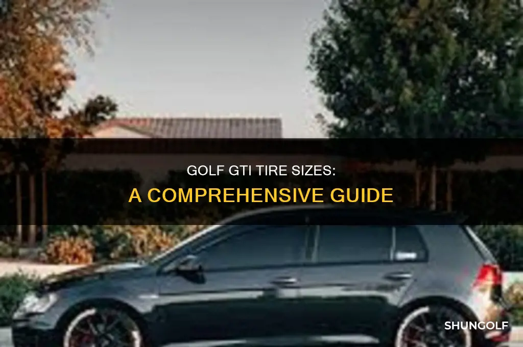 what size tires for golf gti