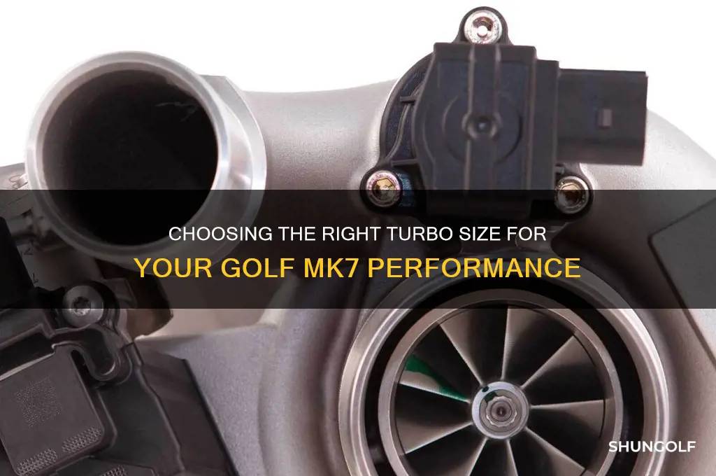 what size turbo does a golf mk7
