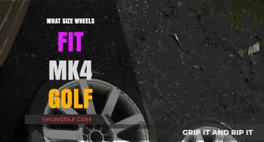 Golf MK4 Wheel Sizes: What Fits?