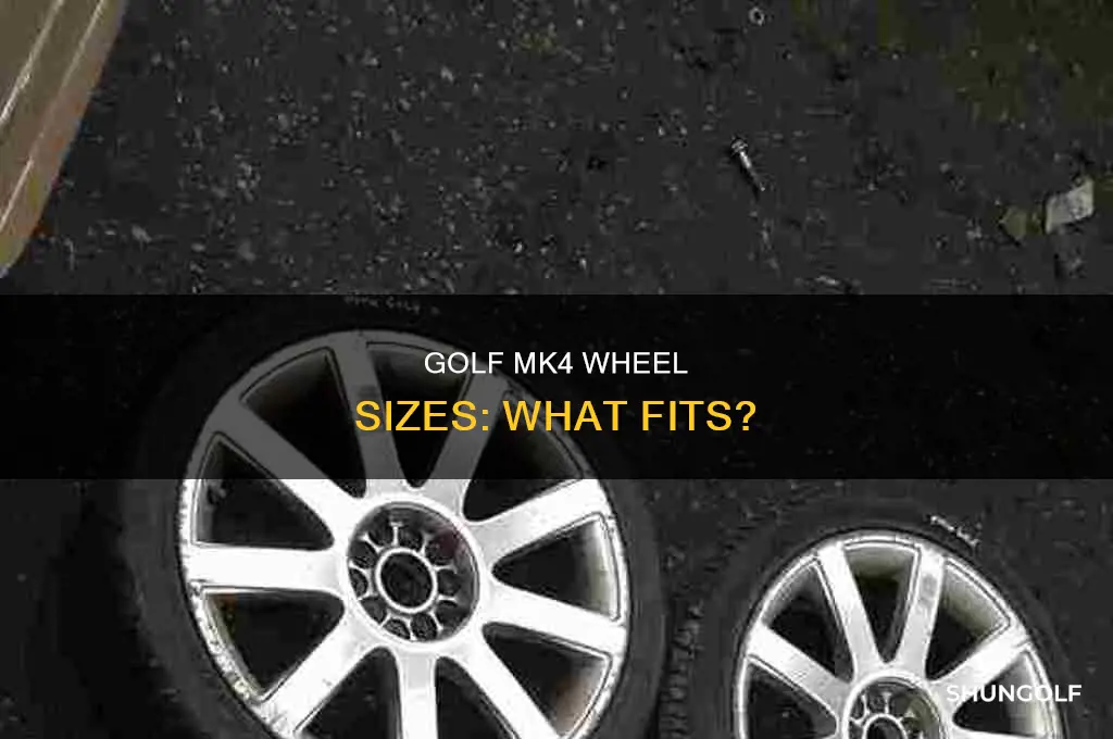 what size wheels fit mk4 golf