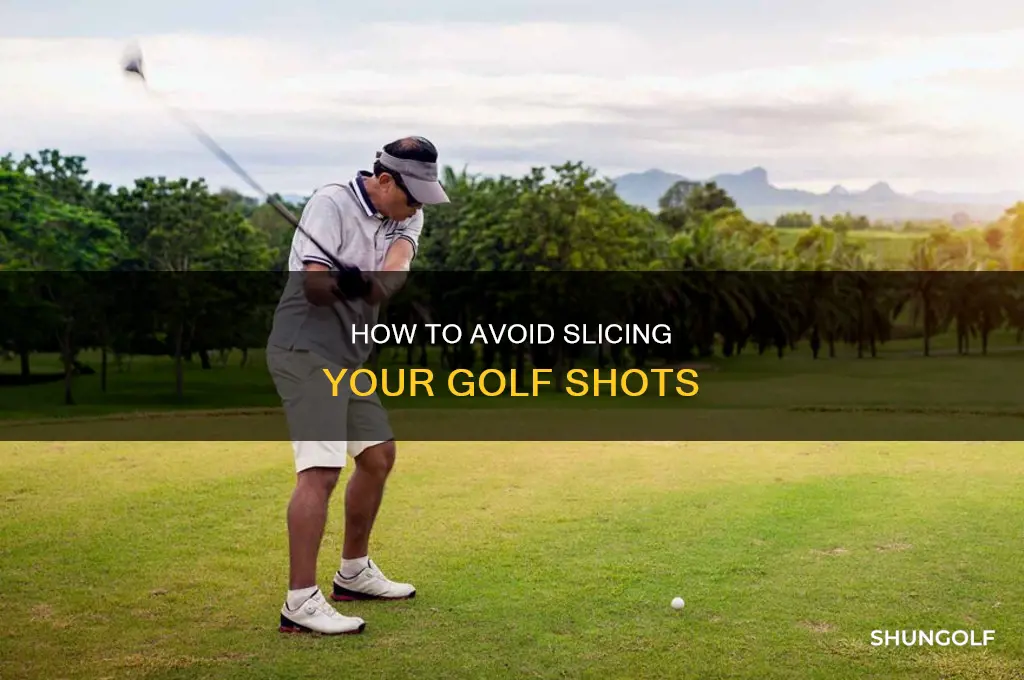 what slicing in golf