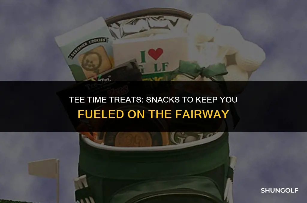 what snacks can i carry in my golf bag