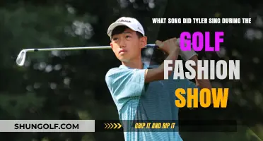 Tyler's Golf Fashion Show Performance: The Song That Stole the Show