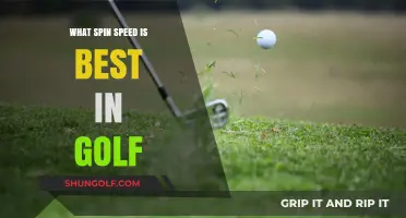 Optimizing Your Golf Swing: The Ideal Spin Speed Revealed