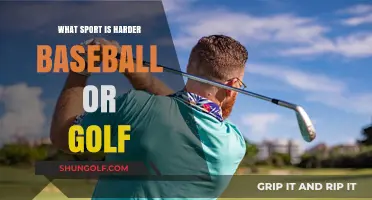 Baseball vs. Golf: Which Sport Demands More Skill and Precision?