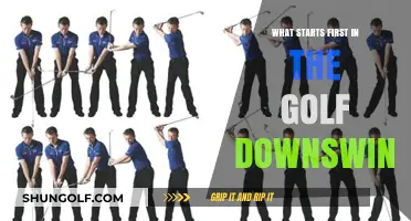 Unleashing Power: The Crucial First Steps of a Golf Downswing