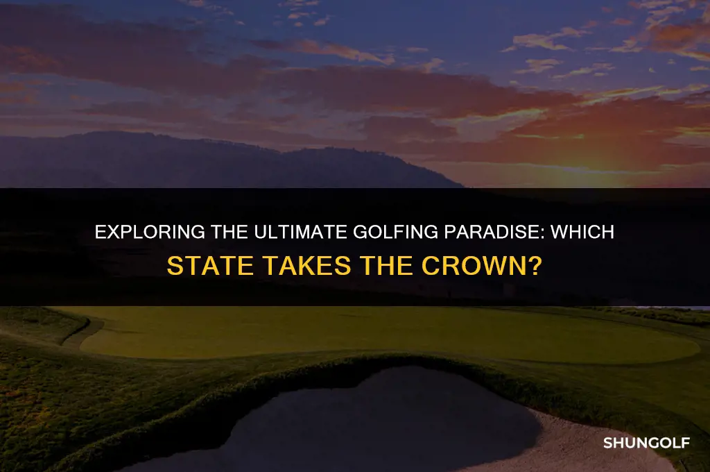 what state has the best golf
