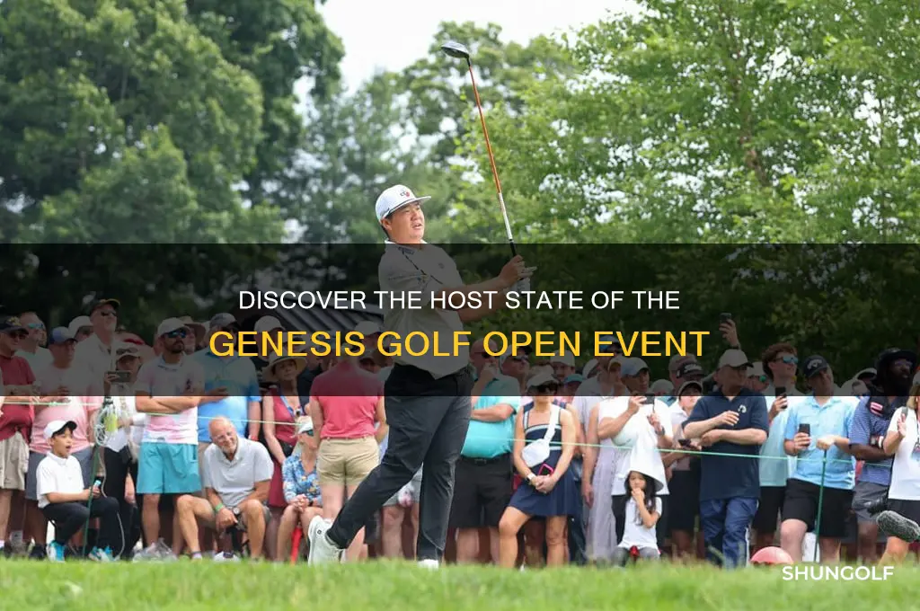 what state is the genesis golf open in