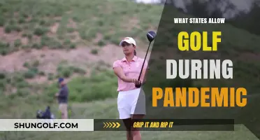 Golfing States During Pandemic: Where's Open?