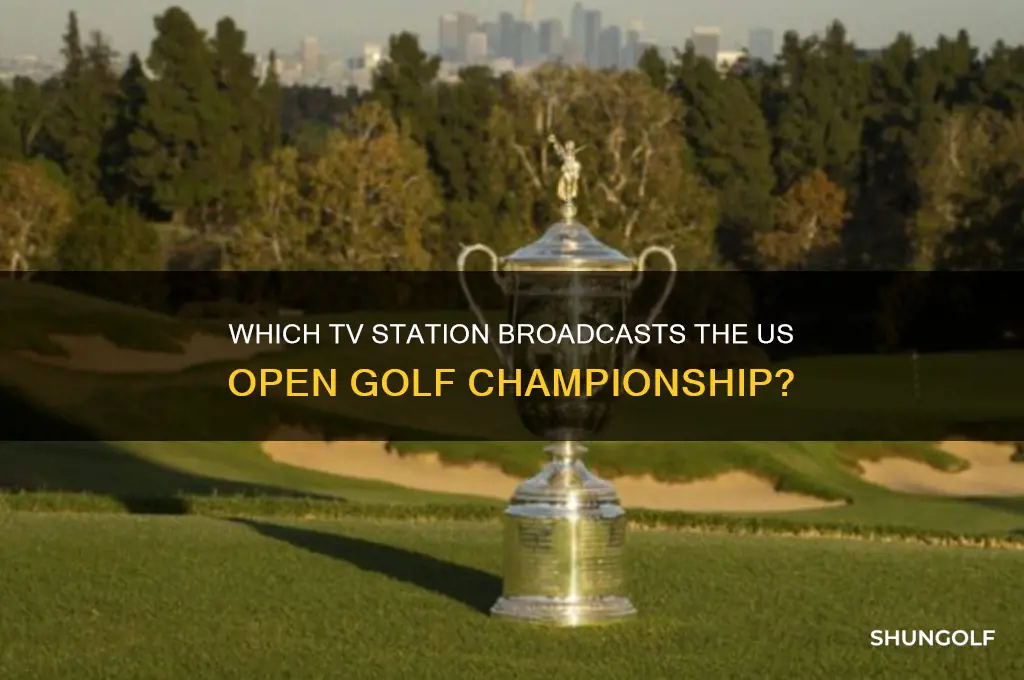 what statiion covers the us open golf
