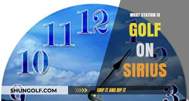 Golf Channel on Sirius: Where to Tune In