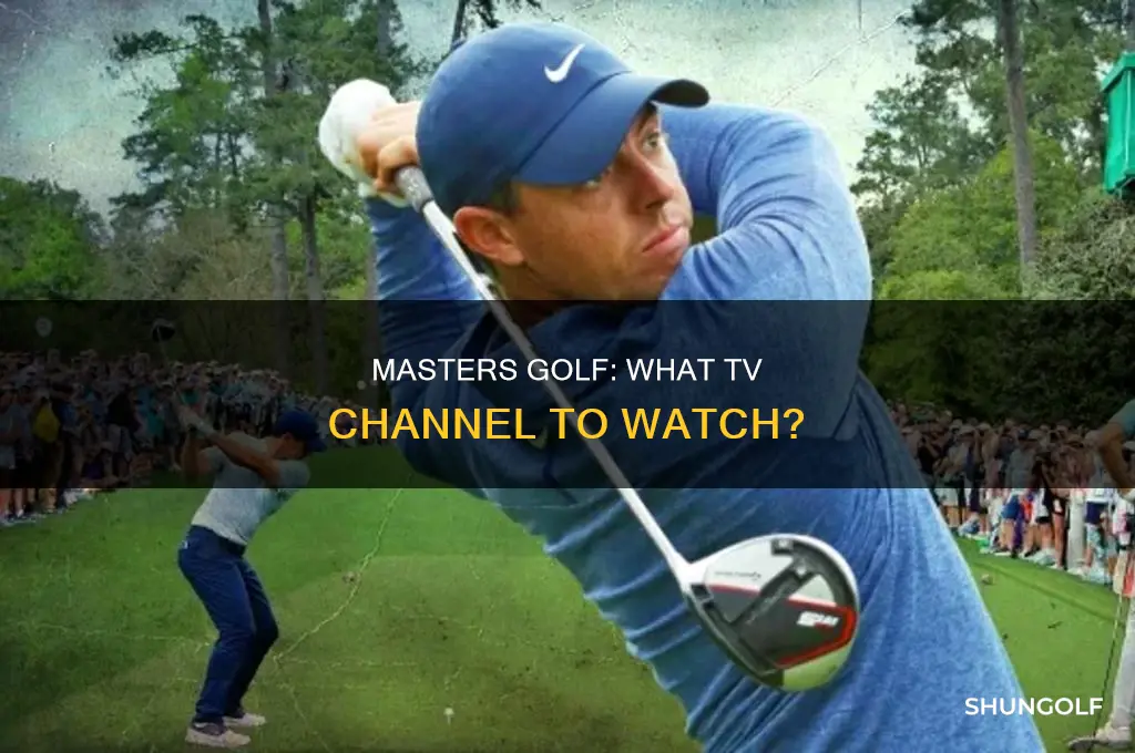 what station is masters golf on