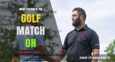 Where to Watch the Golf Match: TV Station Guide