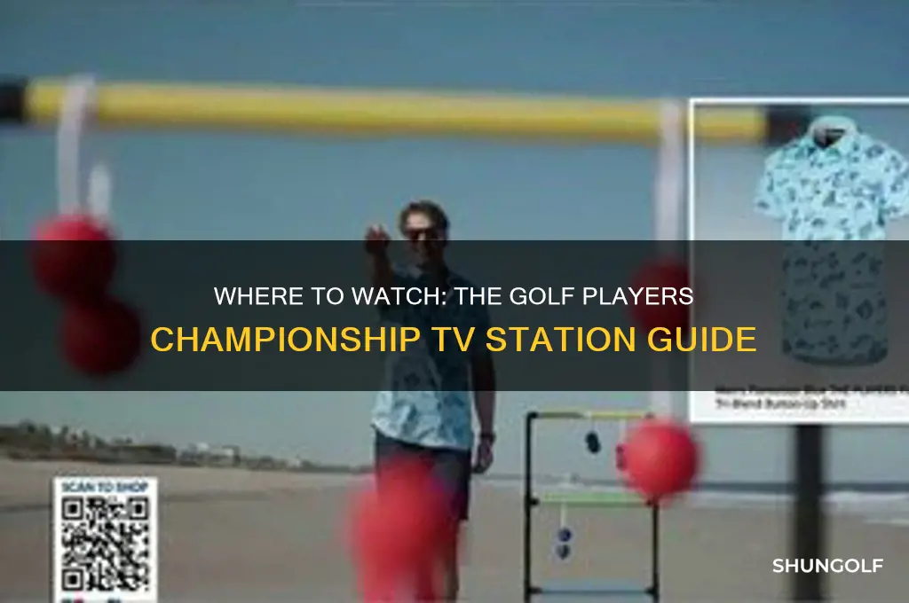 what station is the golf players championship on