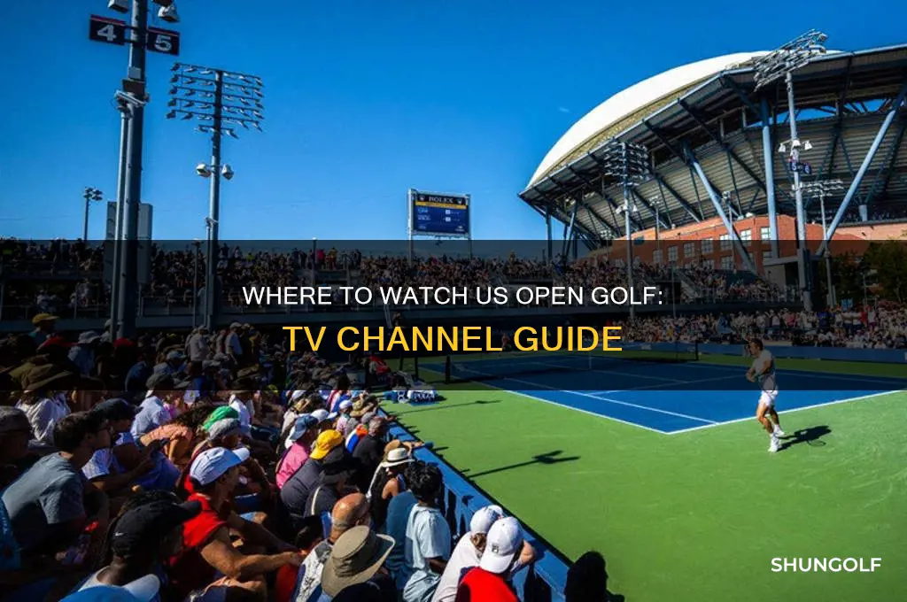 what station is the us open golf on