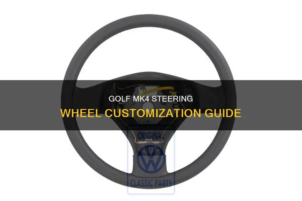 what steering wheels fit mk4 golf