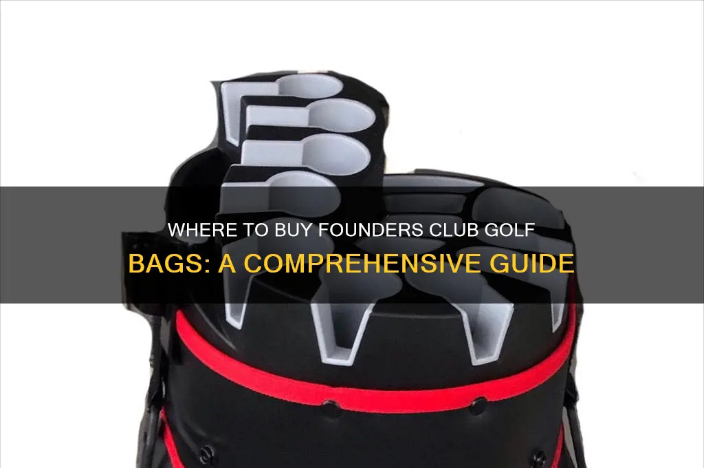 what store sells founders club golf bags