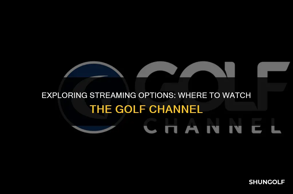 what streaming app has the golf channel
