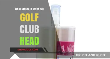 Choosing the Right Epoxy Strength for Golf Club Head Repairs
