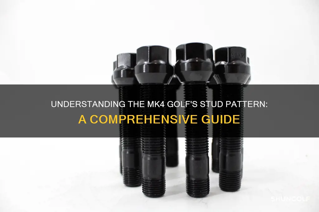 what stud pattern is a mk4 golf
